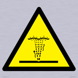 W515 Warning: Geyser (water/air) water jet